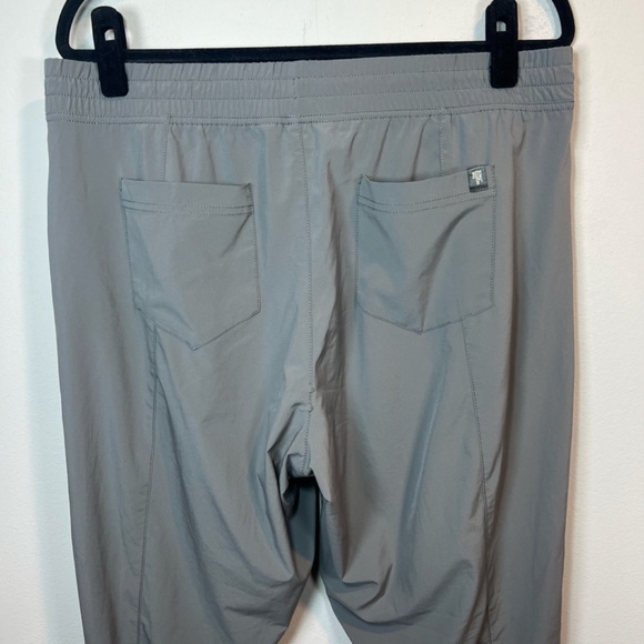 The North Face Pants Gray Pull On Drawstring Pockets Straight Leg Gorpcore Sz 16 - Picture 8 of 11